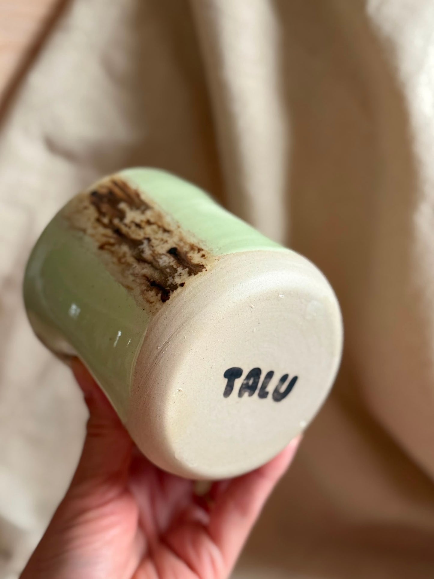 Thick striped Mug