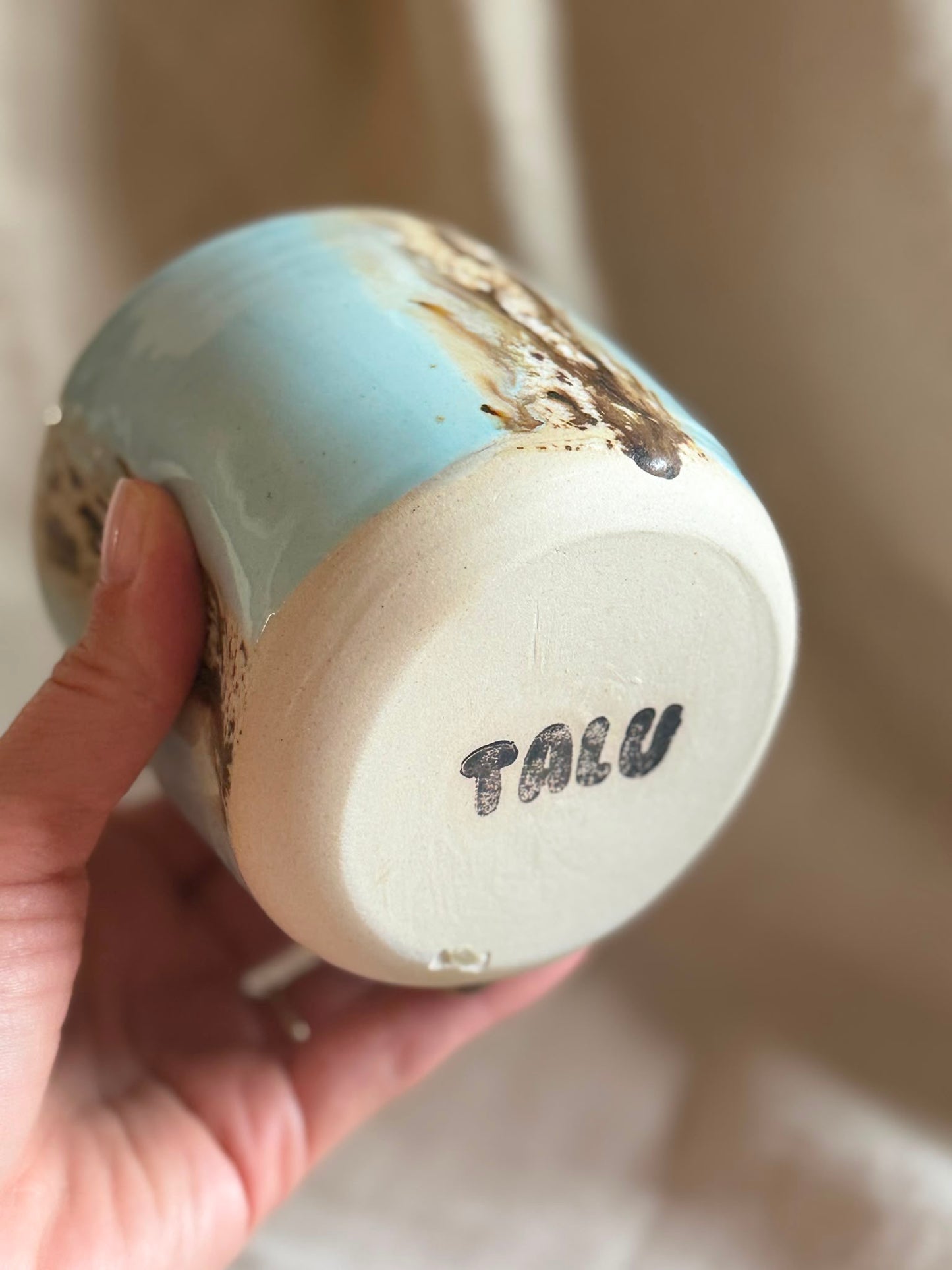 Thick striped Mug