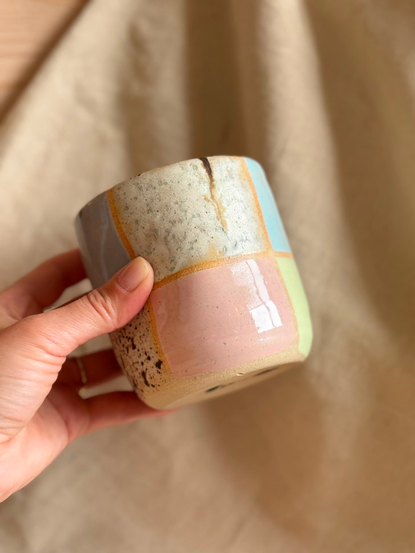 Chequered Mug